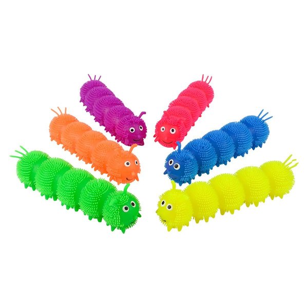The Toy Network 7.5 inch Puffer Caterpillar TPAPUFCA